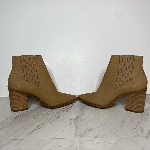 Steve Madden | Shoes | Steve Madden Shoes Womens 85 Chelsea  Steve Madden Catreena Tan Nubuck Chelsea Bootie 8M